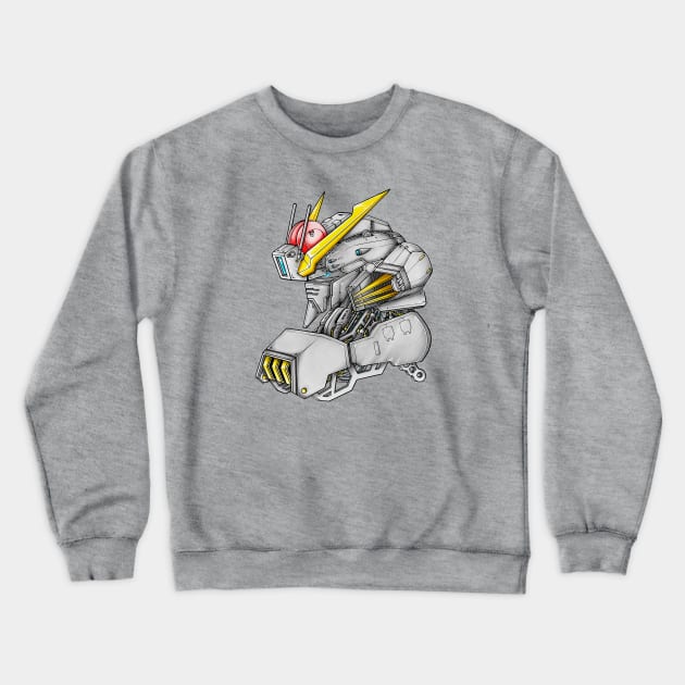 ROBOT HEAD DESIGN Crewneck Sweatshirt by DMD Art Studio